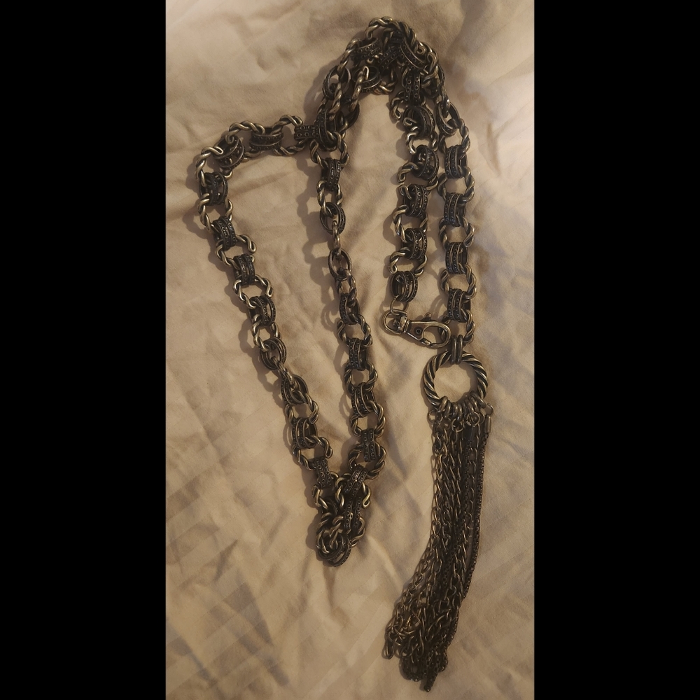 VTG Chunky Chainlink Belt - Picture 4 of 16